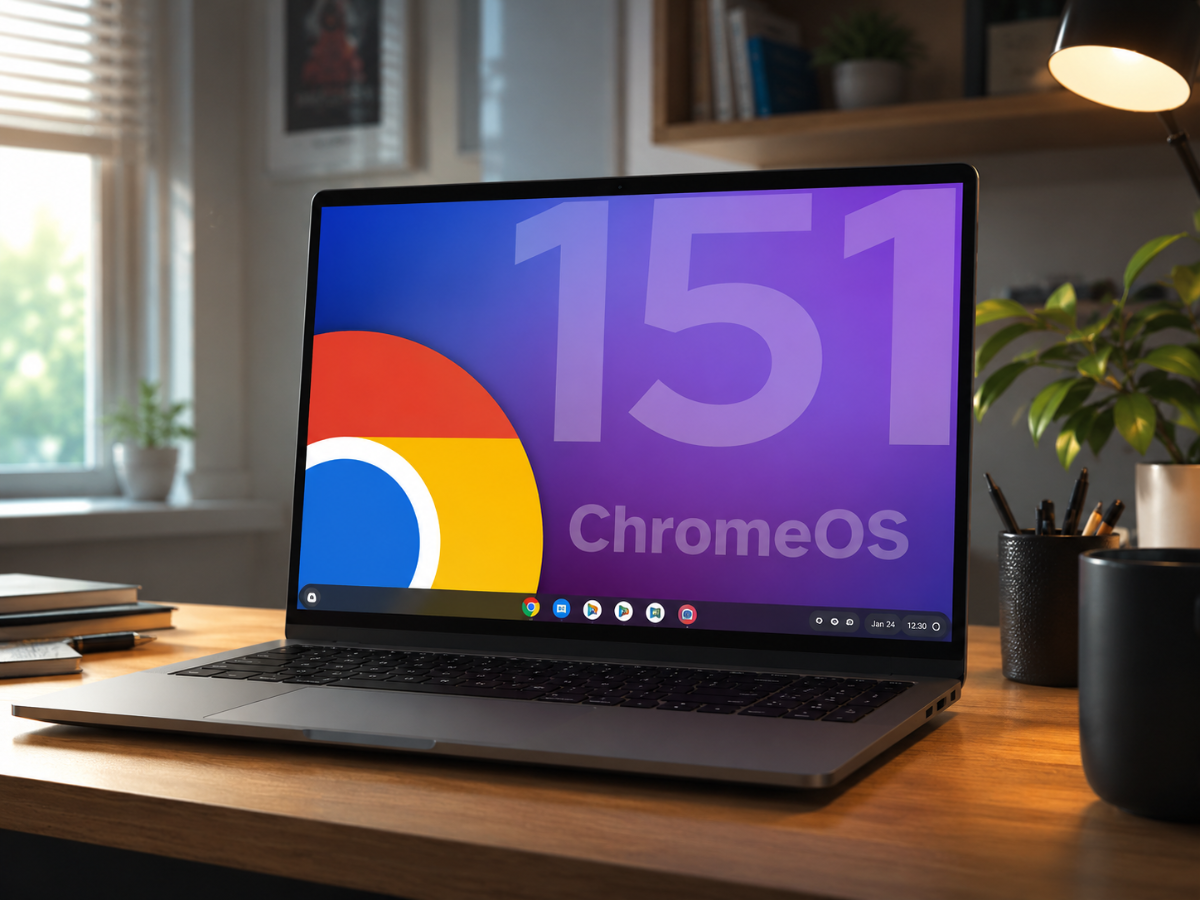 ChromeOS 151 Brings Bookmark Auto-Hide, Gemini Safe Browsing, 18 Security Fixes