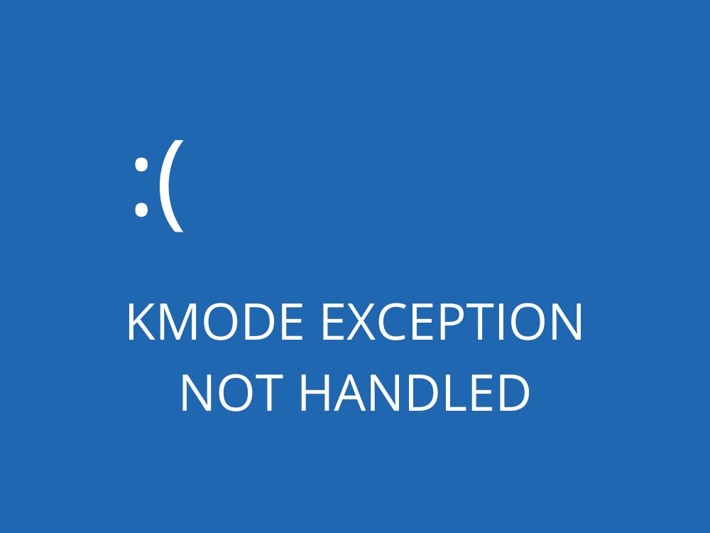 How to Fix KMODE Exception Not Handled on Windows