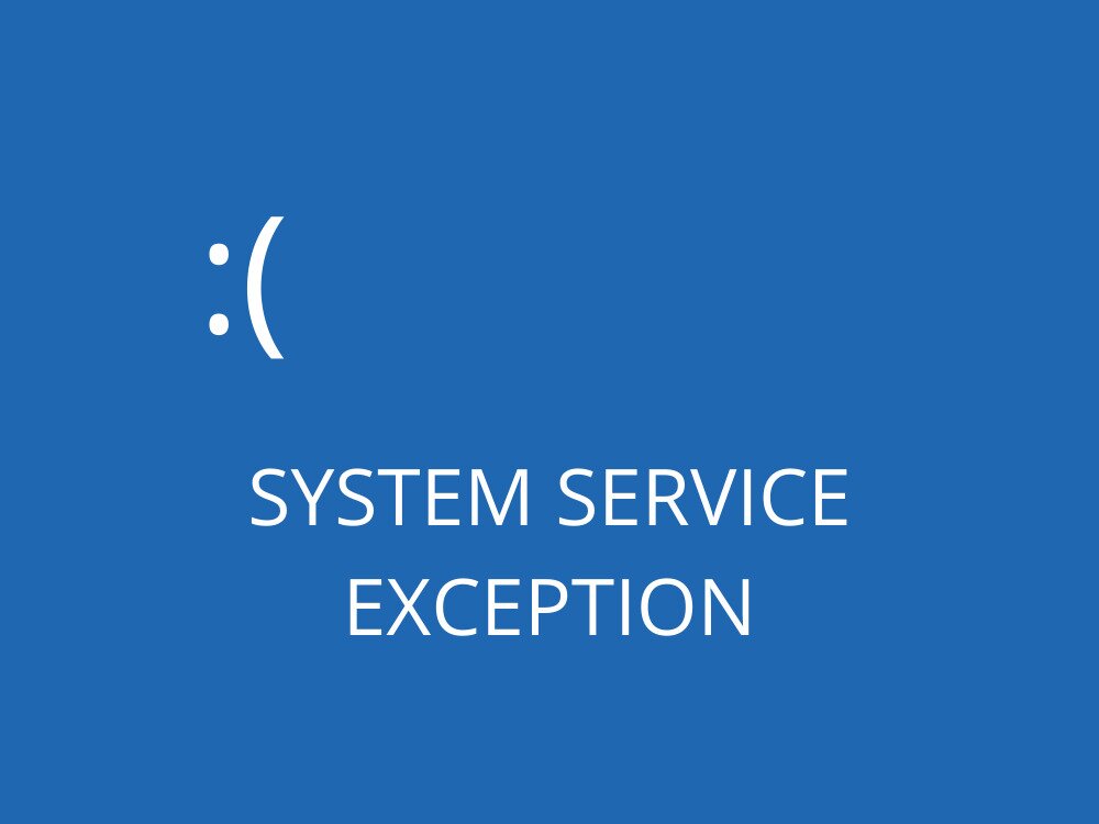 How to Fix the SYSTEM_SERVICE_EXCEPTION BSOD on Windows