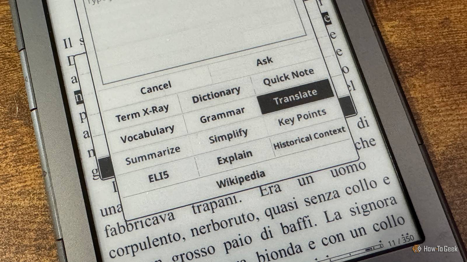 I Added an LLM to My Jailbroken Kindle 4 Using KOReader