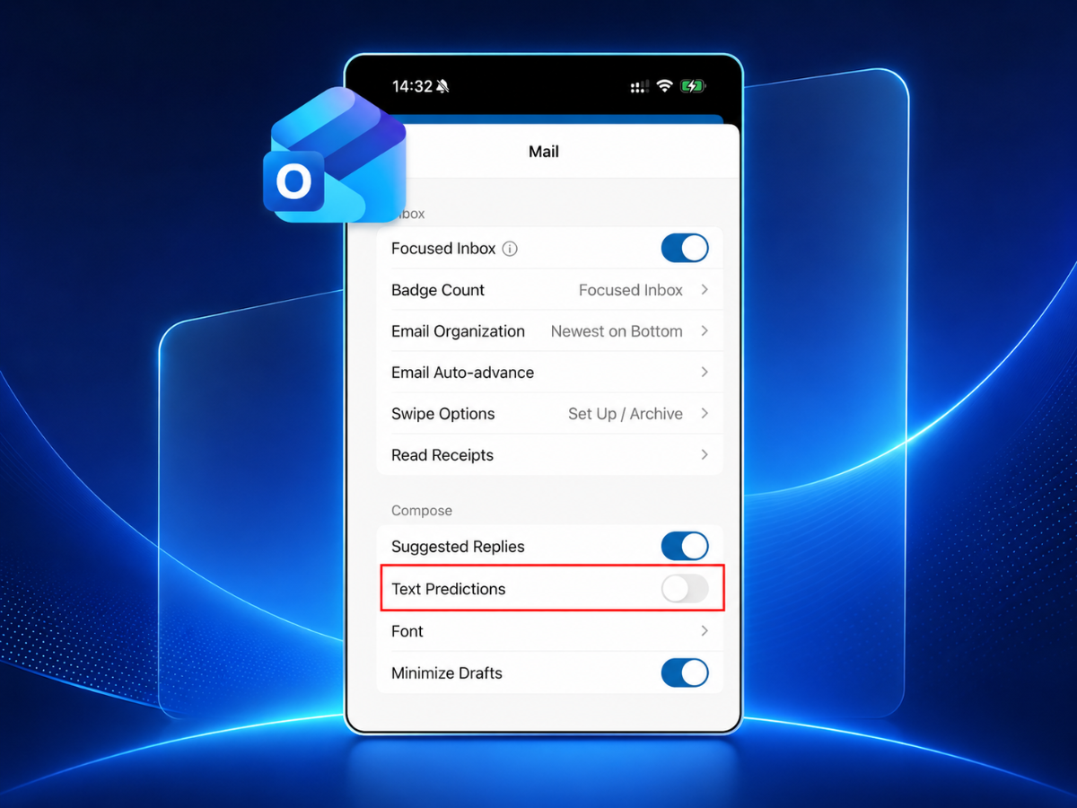 Microsoft Disables Predictive Text by Default in Word and Outlook